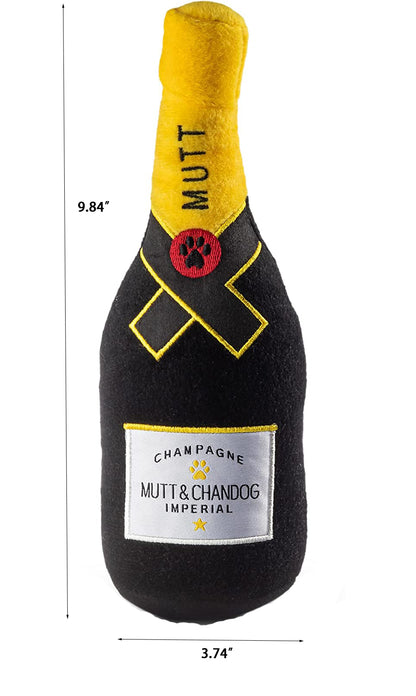 Mutt Champagne Bottle Toy