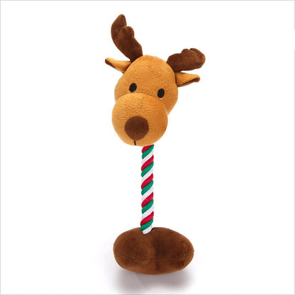 Christmas Moose Rope Toy