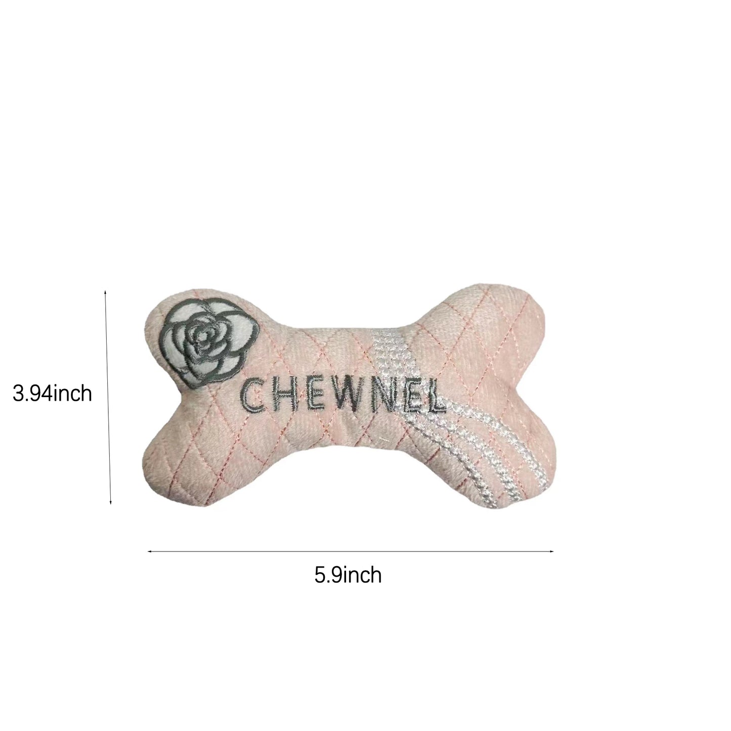 Chewnel Pink Bone Toy